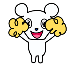 Mr.hundred percent bear sticker #11245507