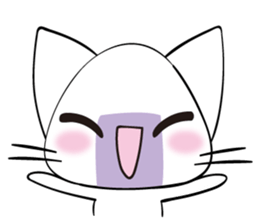 NORITAMA Onigiri cats sticker #11245593