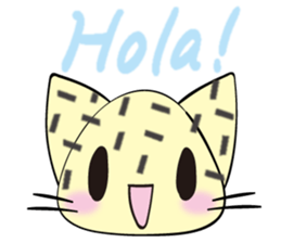 NORITAMA Onigiri cats sticker #11245595