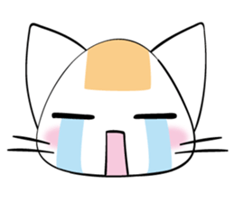 NORITAMA Onigiri cats sticker #11245606