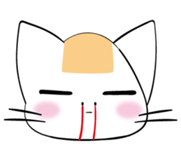 NORITAMA Onigiri cats sticker #11245610