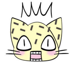 NORITAMA Onigiri cats sticker #11245619