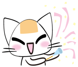 NORITAMA Onigiri cats sticker #11245622