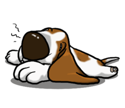 Basset hound 8(dog) sticker #11245674