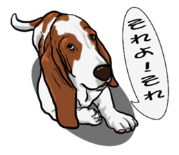 Basset hound 8(dog) sticker #11245701