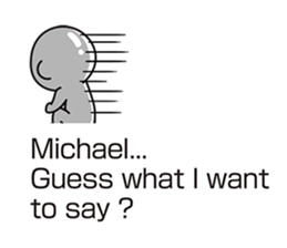 Balloons for Michael sticker #11245837