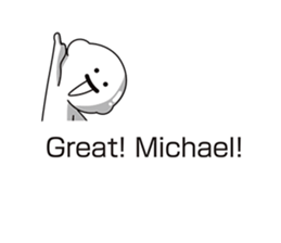Balloons for Michael sticker #11245844