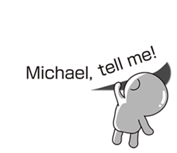 Balloons for Michael sticker #11245845