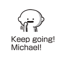 Balloons for Michael sticker #11245851