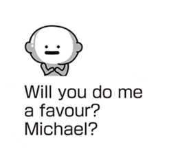 Balloons for Michael sticker #11245855