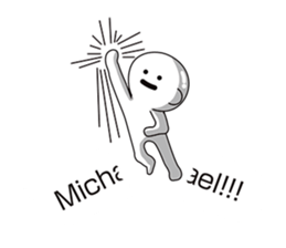 Balloons for Michael sticker #11245862