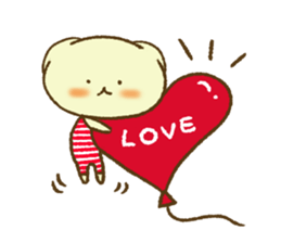 Massage of Shiratama sticker #11246249