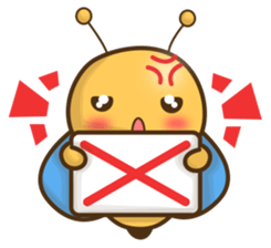 Zizi the Busy Bee sticker #11246274
