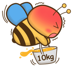 Zizi the Busy Bee sticker #11246276