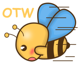 Zizi the Busy Bee sticker #11246277