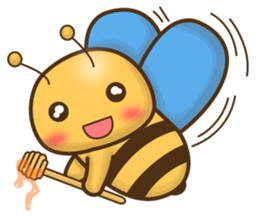 Zizi the Busy Bee sticker #11246279