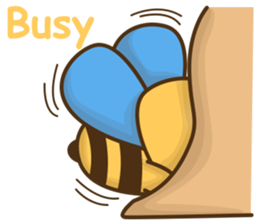 Zizi the Busy Bee sticker #11246280