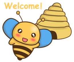 Zizi the Busy Bee sticker #11246291