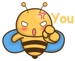 Zizi the Busy Bee sticker #11246302