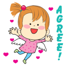 A Little Cute and Lovely Girl, Ver. 3 sticker #11247112