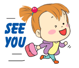 A Little Cute and Lovely Girl, Ver. 3 sticker #11247114