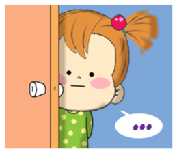 A Little Cute and Lovely Girl, Ver. 3 sticker #11247123
