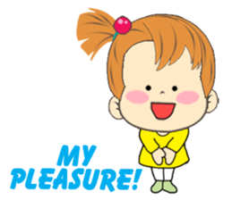 A Little Cute and Lovely Girl, Ver. 3 sticker #11247124