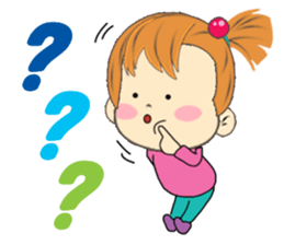 A Little Cute and Lovely Girl, Ver. 3 sticker #11247127