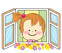 A Little Cute and Lovely Girl, Ver. 3 sticker #11247133