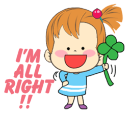 A Little Cute and Lovely Girl, Ver. 3 sticker #11247134