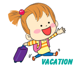 A Little Cute and Lovely Girl, Ver. 3 sticker #11247139