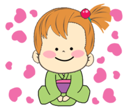 A Little Cute and Lovely Girl, Ver. 3 sticker #11247149