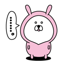 Tights rabbit sticker #11247552