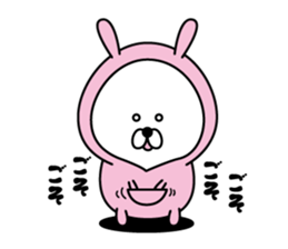 Tights rabbit sticker #11247553