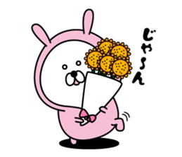 Tights rabbit sticker #11247561