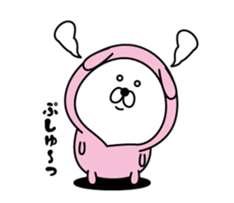 Tights rabbit sticker #11247570