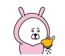 Tights rabbit sticker #11247574