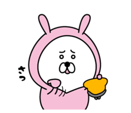 Tights rabbit sticker #11247575