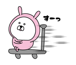 Tights rabbit sticker #11247578