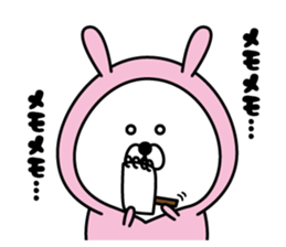 Tights rabbit sticker #11247585