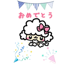 Cute dog our day-to-day response sticker #11248487