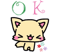 Cute dog our day-to-day response sticker #11248490