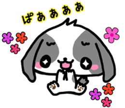 Cute dog our day-to-day response sticker #11248493