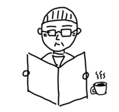 a day of a happy family sticker #11248595