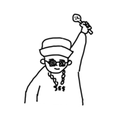 a day of a happy family sticker #11248596