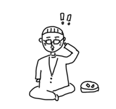 a day of a happy family sticker #11248616