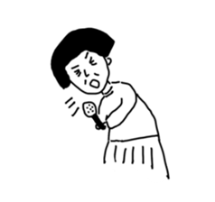 a day of a happy family sticker #11248624