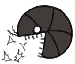 Cute wood lices Stricker sticker #11248664