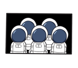 Astronaut & Aquanaut sticker #11248842