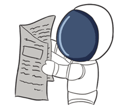 Astronaut & Aquanaut sticker #11248843